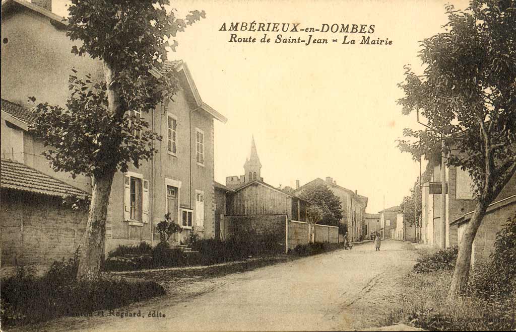 Route de Saint-Jean - La Mairie à Ambérieux en Dombes