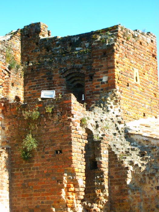 Ruines du château - Une tour à Ambérieux en Dombes