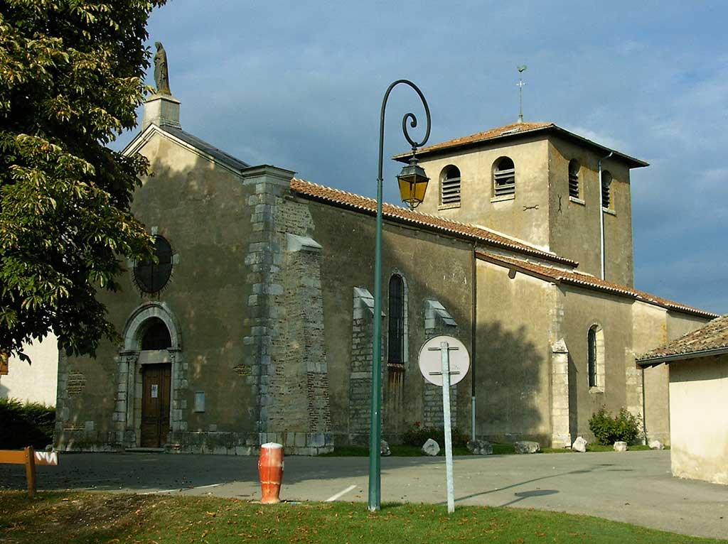 Dombes - L'église de Bouligneux