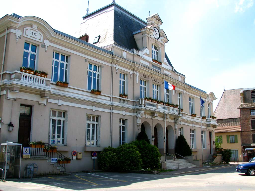 Dombes - La Mairie de Châtillon sur Chalaronne