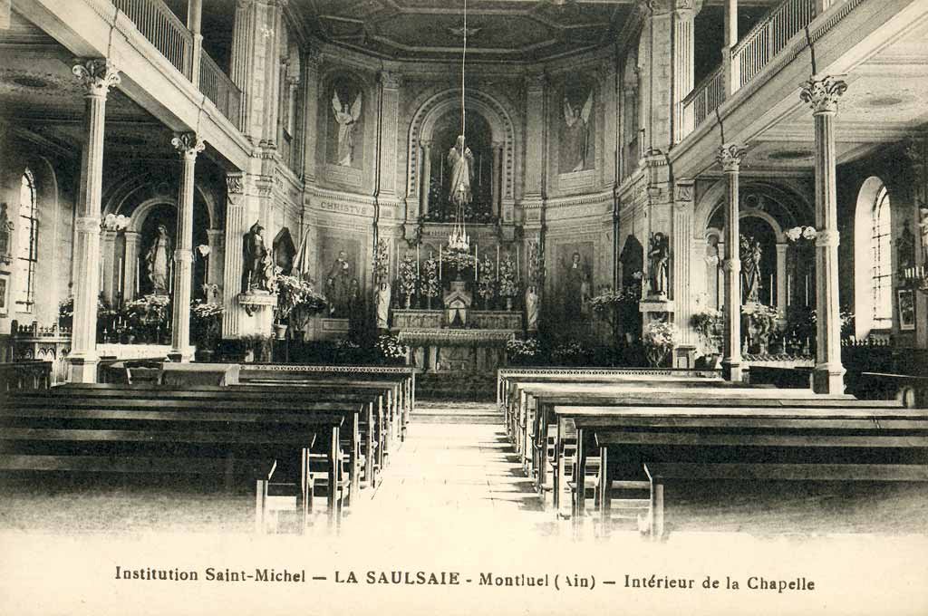 Institution Saint-Michel - La Saulsaie - Intérieur de la Chapelle