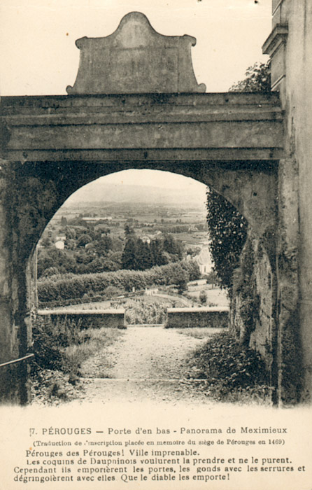 Porte d'en bas - Panorama de Meximieux