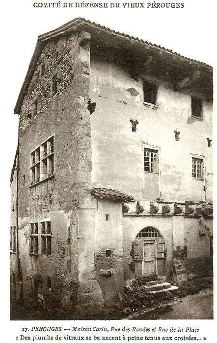 Maison Cazin, Rue de rondes et Rue de la Place