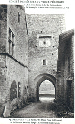 La Porte d'En-Haut (vue int&eacute;rieure) et la Maison Aristide Berg&egrave;s
