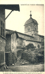 Le Quartier de l''Eglise. L'Eglise date du Xve si&egrave;cle. Le Clocher d&eacute;moli sous la R&eacute;volution a &eacute;t&eacute; r&eacute;tabli sous le Ier Empire