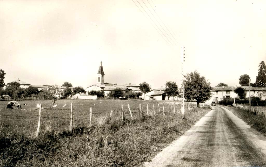 Tramoyes autrefois